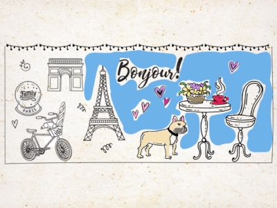 Bonjour! Postcards from Paris