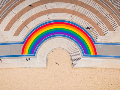 Randwick City was made brighter in 2021 with the Coogee rainbow!