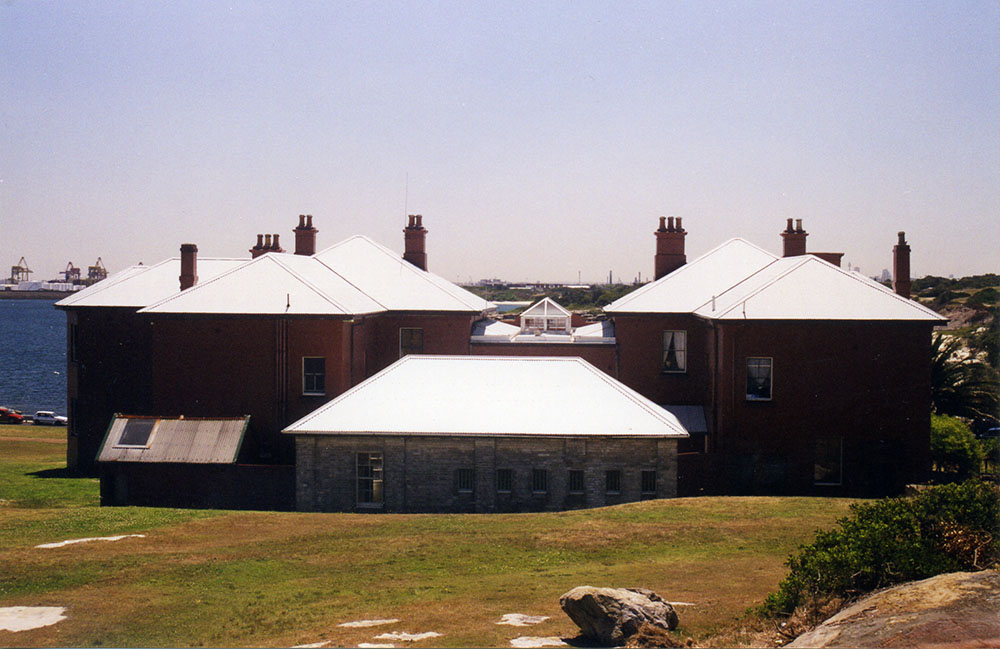 Battery Room situated behind the Cable Station Building